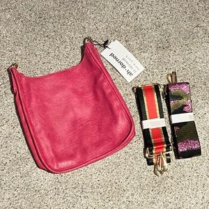 NWT AHDORNED medium crossbody with extra straps